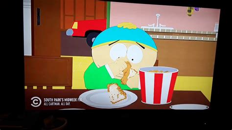 cartman eating|south park kfc skin episode.